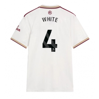 Billige Fotballdrakt Arsenal Ben White #4 Replika Tredjedrakt 2025-26 Kortermet